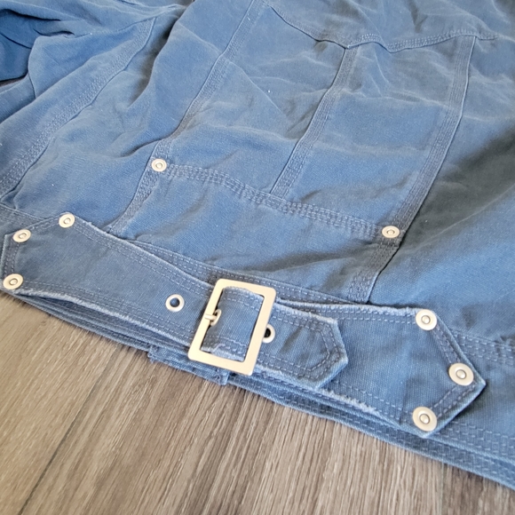 Addition Elle Rustic Look Denim Jacket - Picture 7 of 7
